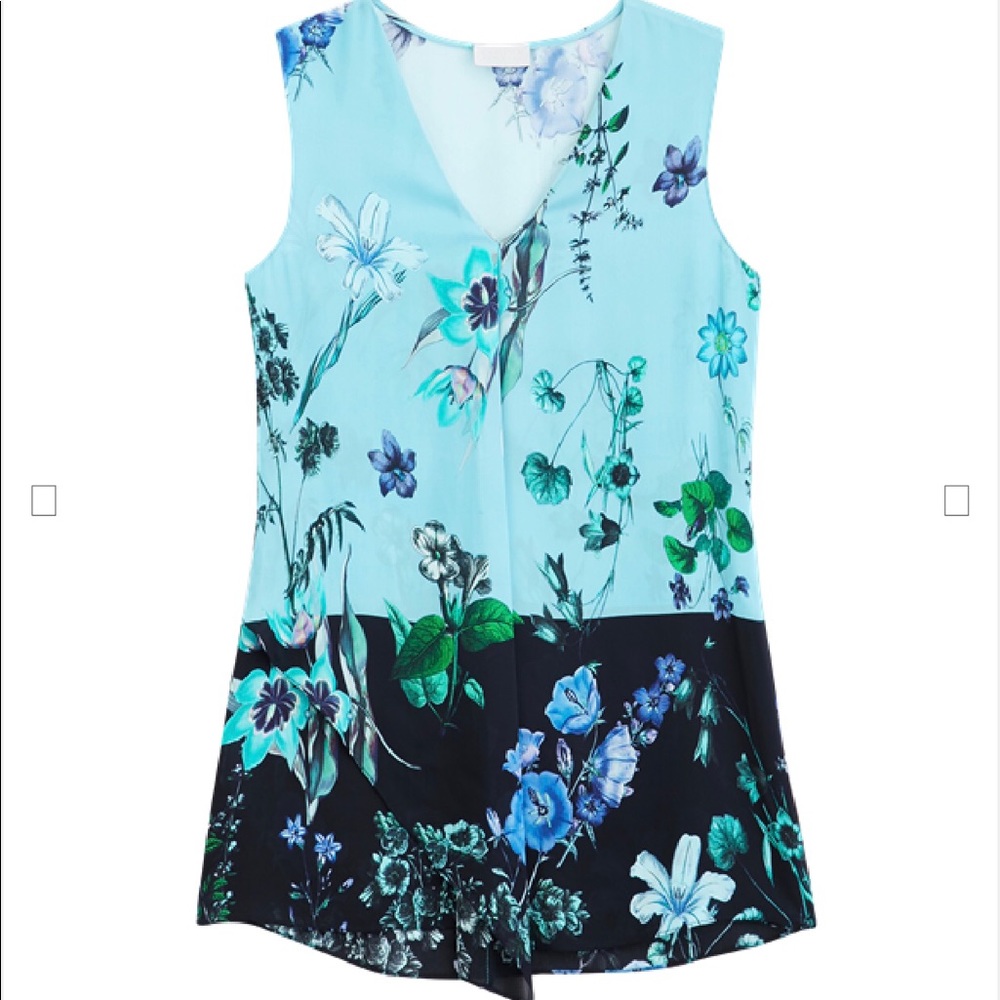 Carlisle 100% Silk Blouse Size 2 $448 Retail NWT